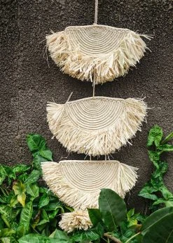 AAA Natural Raffia Wall Hanging All Décor & Mirrors 7 AAA Natural Raffia Wall Hanging All Décor & Mirrors