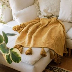 Jungalow® Sol Natural Dyed Throw Blankets By Like A Lion™ 9 Jungalow® Sol Natural Dyed Throw Blankets By Like A Lion™